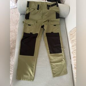 Women’s Olive and Black Work Cargo Pants
